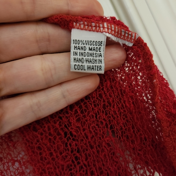 Sheer Shug Cardigan Cropped Bolero Jacket by Bali - Picture 3 of 3